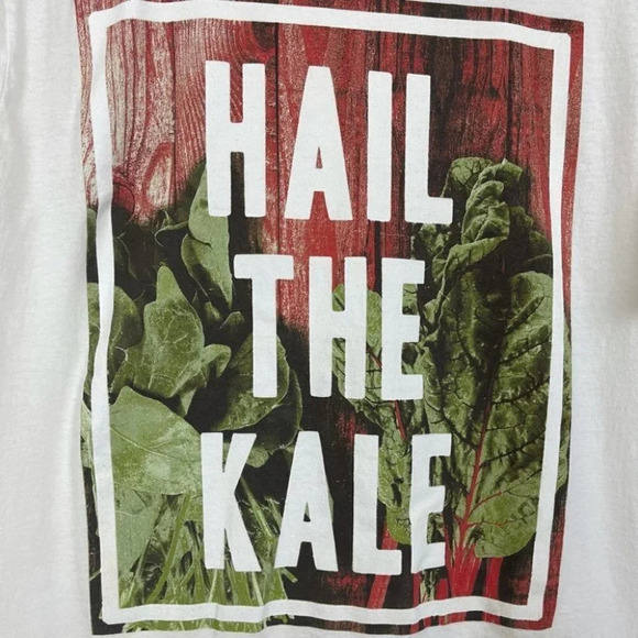 Graphic T Shirt Hail The Kale Size Medium - Picture 6 of 7